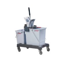   Vileda Prof. CE UltraSpeed Pro takarítókocsi 25L + 10L vödörrel tisztatérbe