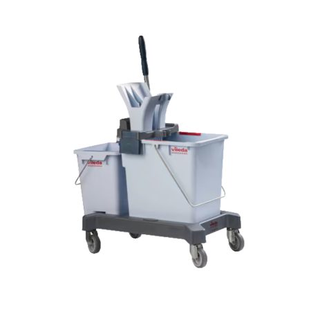 Vileda Prof. CE UltraSpeed Pro kétvödrös takarítókocsi 25L + 10L tisztatérbe