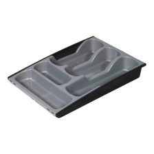   Curver oldalra nyitható evőeszköztartó fiókbetét Fekete