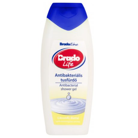 Bradolife antibakteriális tusfürdő Citromfű 400ml