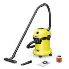   Karcher WD 3-18 Akkumulátoros Száraz-nedves porszívó (akkumulátor nélkül)