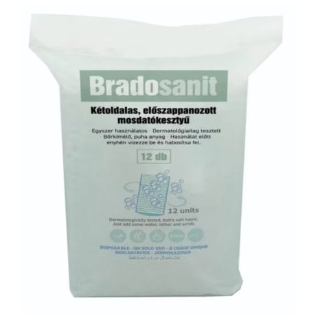 Bradosanit mosdatókesztyű 12db