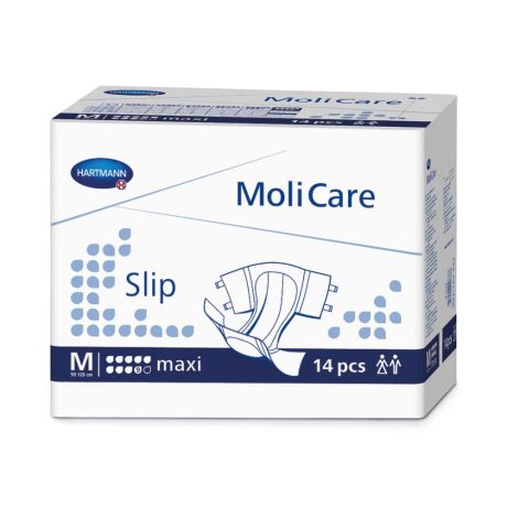 Hartmann MoliCare Slip 9 csepp maxi M 3464 ml inkontinencia pelenka, különösen nagy kapacitású 14db