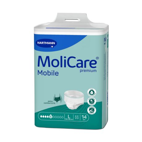 Hartmann MoliCare Premium Mobile 5 csepp L inkontinencia alsónemű 14db