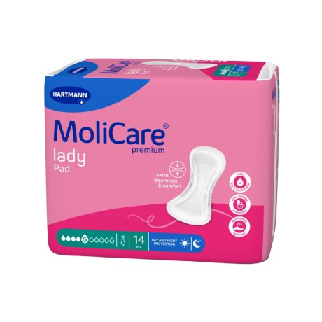 Hartmann MoliCare Lady Pad 5 csepp 1045ml női inkontinencia betét 14db
