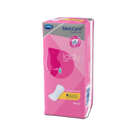 Hartmann MoliCare Lady Pad 1 csepp 177ml női inkontinencia betét 14db