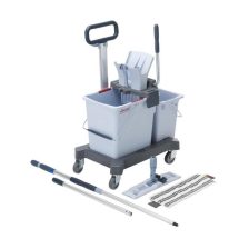   Vileda Prof. UltraSpeed Pro Ready to Go Kit takarítókocsi szett 25L + 10L vödörrel