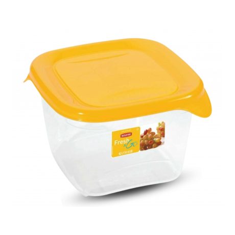 Curver Fresh & Go szögletes ételtartó doboz 1.2L Sárga
