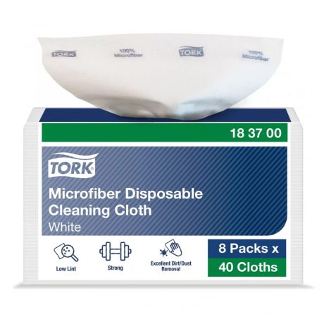 Tork eldobható mikroszálas tisztítókendő 40db