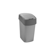   Curver Pacific Flip Bin billenőfedeles szelektív hulladékgyűjtő szemetes Szürke 9L