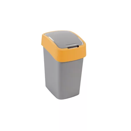 Curver Pacific Flip Bin billenőfedeles szelektív hulladékgyűjtő szemetes Sárga 9L