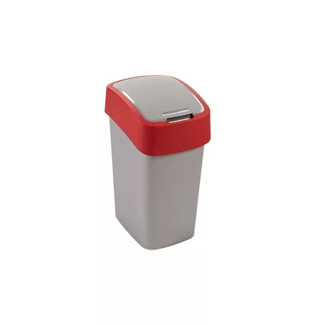 Curver Pacific Flip Bin billenőfedeles szelektív hulladékgyűjtő szemetes Piros 9L