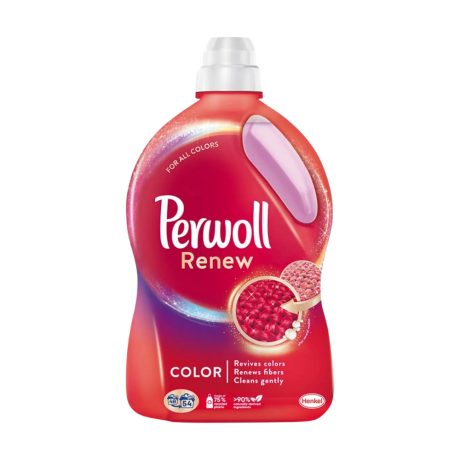 Perwoll Renew Color folyékony finommosószer 60 mosás - 3L