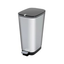 Curver Chic Bin fémhatású pedálos szemetes 45L