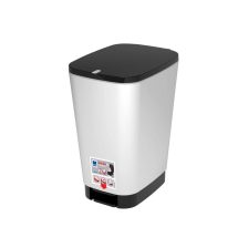 Curver Chic Bin fémhatású pedálos szemetes 25L