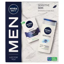   Nivea Men Sensitive Skin Ajándékcsomag - Tusfürdő + After Shave