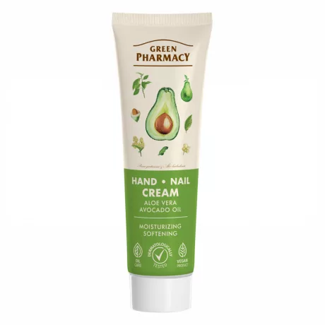Green Pharmacy kézkrém Aloe Vera és Avokádóolaj 100ml