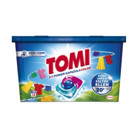 Tomi mosókapszula 3+1 power Color 13 db