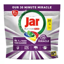 Jar Platinum Plus Miracle mosogatógép kapszula Lemon 20db