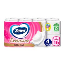   Zewa Exclusive Ultra Soft toalettpapír - 4 rétegű, 16 tekercs