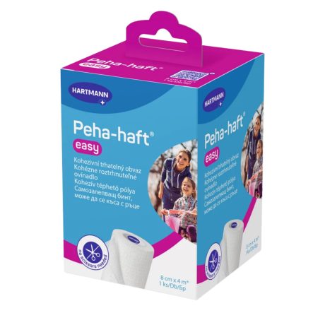 Hartmann Peha-haft Easy öntapadó kötésrögzítőpólya 8cm x 4m