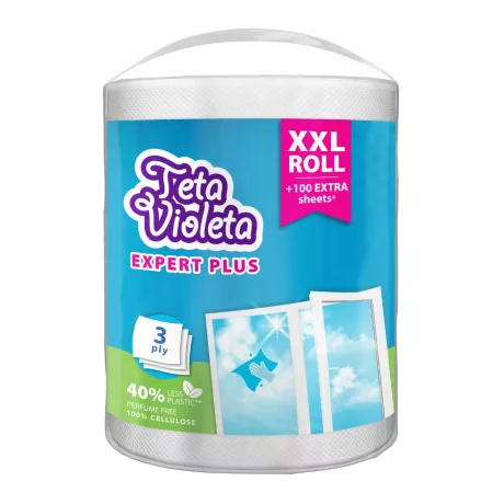 Violeta Expert Plus háztartási papírtörlő - 3 rétegű