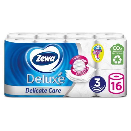 Zewa Deluxe toalettpapír - 3 rétegű 16 tekercses