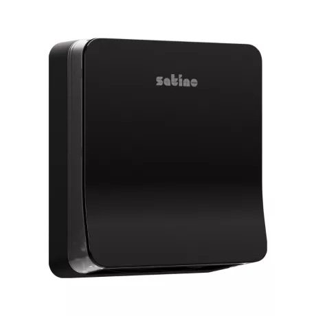 Satino by Wepa Hyginity Mini Z hajtogatott kéztörlő adagoló Fekete