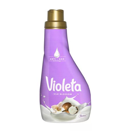 Violeta öblítő koncentrátum mikrokapszulákkal Silk Blossom 1,55L - 51 mosás