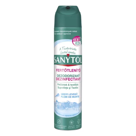 Sanytol fertőtlenítő légfrissítő Hegyi Levegő 300ml