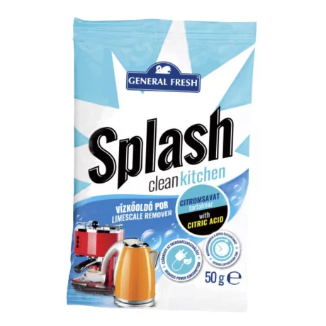 General Fresh Splash vízkőoldó por háztartási kisgépekhez 50g