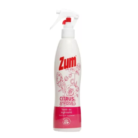 Zum légfrissítő és textil illatosító Citrus és Rózsa 300ml