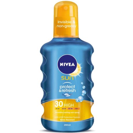 Nivea Sun Protect & Refresh napozó spray SPF30 200ml