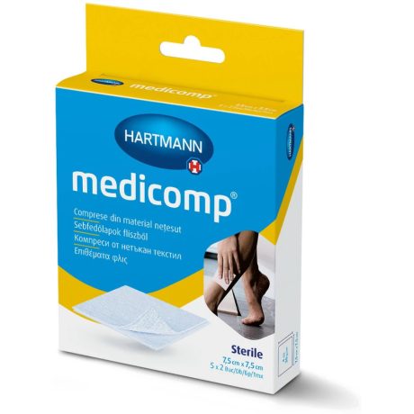 Hartmann Medicomp flísz steril sebfedő 7,5x7,5cm 5x2db