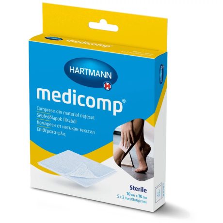 Hartmann Medicomp flísz steril sebfedő 10x10cm 5x2db