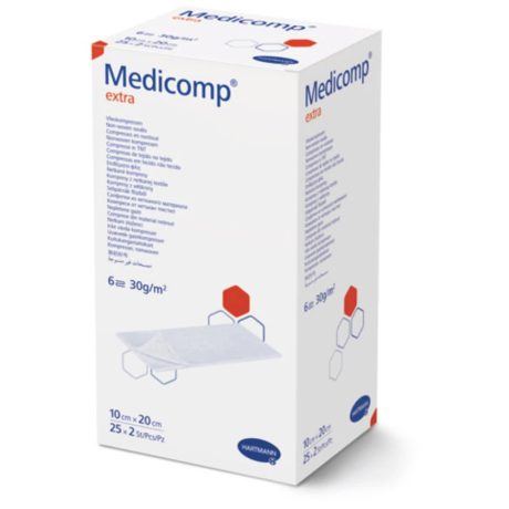 Hartmann Medicomp Extra, steril 6rtg 10x20cm 25x2db