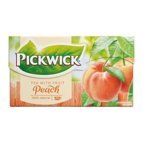 Pickwick Őszibarack fekete tea 20 filter