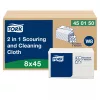 Tork 2 in 1 súroló- és tisztítókendő 45db (Karton - 8 csomag)