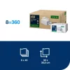 Tork 2 in 1 súroló- és tisztítókendő 45db (Karton - 8 csomag)