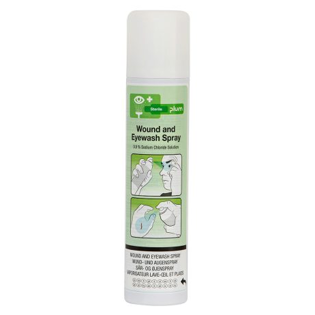 Plum 4554 Elsősegély seb- és szemkimosó spray 0,9% 250ml