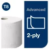 Tork SmartOne® belsőmagos toalettpapír 20cm átm. - 2 rétegű, hófehér, 207m (Karton - 6 tekercs)