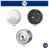 Tork SmartOne® belsőmagos toalettpapír 20cm átm. - 2 rétegű, hófehér, 207m (Karton - 6 tekercs)