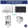 Tork belső mag nélküli Mid-size toalettpapír - 1 rétegű, fehér, 149,5m (Karton - 36 tek)