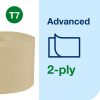 Tork OptiServe® Natural belsőmag nélküli Mid-size toalettpapír - 2 rétegű, havanna, 94,3m (Karton - 24 tek)