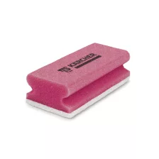 TTS dörzsi szivacs karcmentes 7x15cm Piros 10db