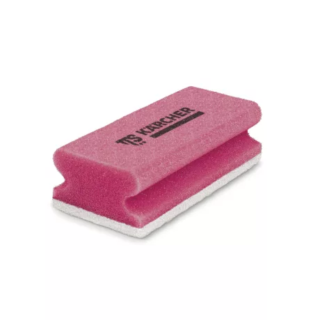 TTS dörzsi szivacs karcmentes 7x15cm Piros 10db