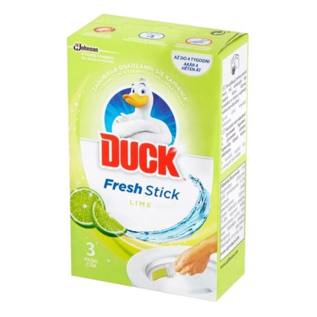 Duck Fresh WC öblítő csík Lime 3db