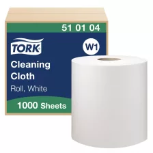   Tork tisztítókendő 38cm átm. - 1 rétegű, hófehér, 380m