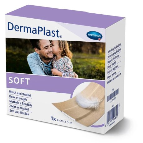 Hartmann DermaPlast Soft sebtapasz tekercsben 4cmx5m