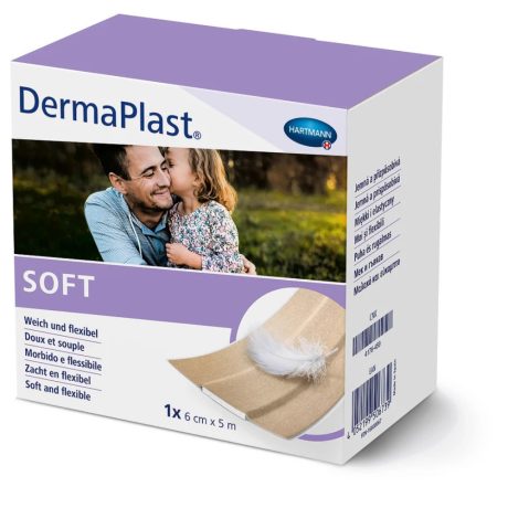 Hartmann DermaPlast Soft sebtapasz tekercsben  6cmx5m